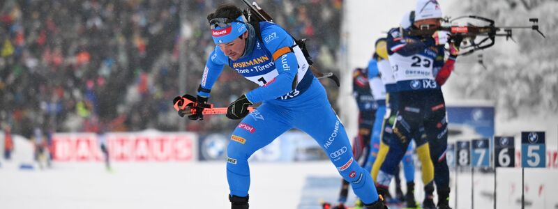 Erkämpften sich Rang drei: Die deutschen Biathletinnen. - Foto: Hendrik Schmidt/dpa