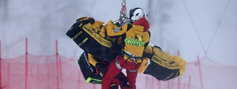 Die Österreicherin Magdalena Egger stürzte in Zauchensee schwer. - Foto: Marco Trovati/AP/dpa