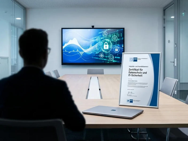 IHK startet neue Datenschutz-Zertifizierung mit Fokus auf KI - Foto: über boerse-global.de