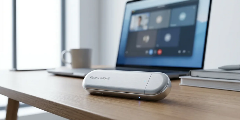 Plaud NotePin S und Desktop-App: KI-Tools für diskrete Meeting-Notizen - Foto: über boerse-global.de