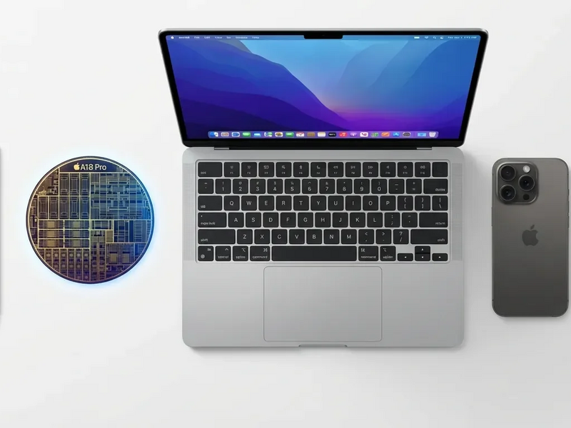 Apple plant günstiges MacBook mit iPhone-Chip für 2026 - Foto: über boerse-global.de