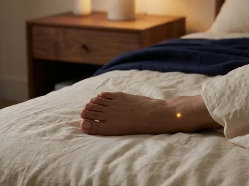 Akupressurpunkt Niere 6: Natürlicher Schlüssel zu besserem Schlaf - Foto: über boerse-global.de