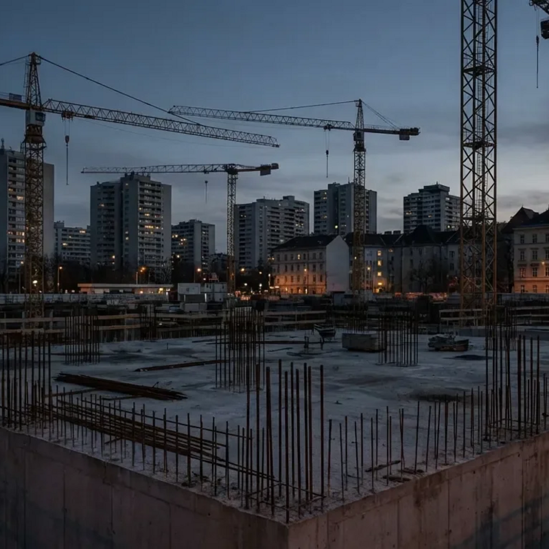 Wiener Wohnungsmarkt: Neubau bricht auf historischem Tief ein - Foto: über boerse-global.de