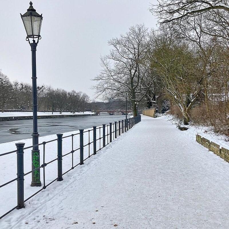Schnee in Berlin am 09.01.2026 - Foto: via dts Nachrichtenagentur
