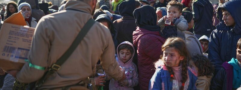 Zehntausende Menschen waren vor den Kämpfen geflohen.   - Foto: Ghaith Alsayed/AP/dpa