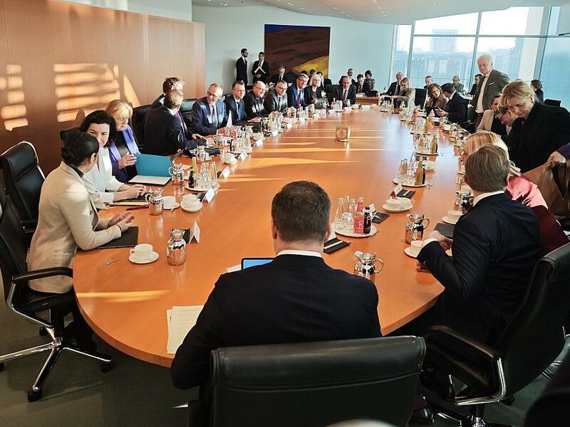 Kabinettssitzung (Archiv) - Foto: via dts Nachrichtenagentur