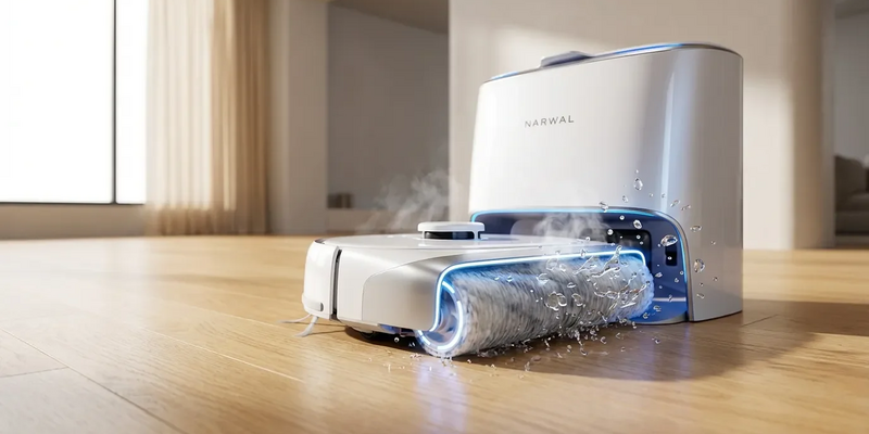 Narwal Flow 2: Der Roboter, der mit heißem Wasser wischt - Foto: über boerse-global.de