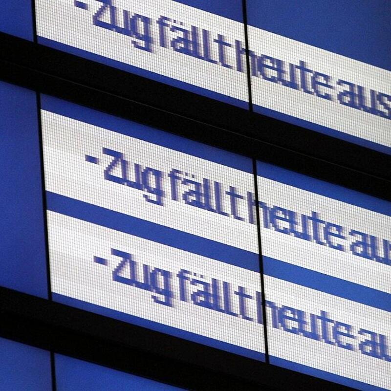 Zugausfälle bei der Bahn (Archiv) - Foto: via dts Nachrichtenagentur