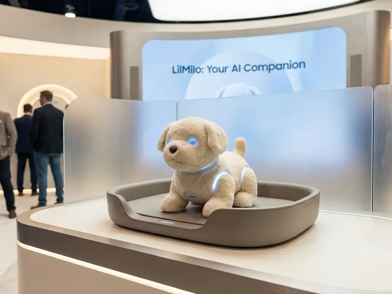 ECOVACS stellt mit LilMilo ersten emotionalen Roboterhund vor - Foto: über boerse-global.de