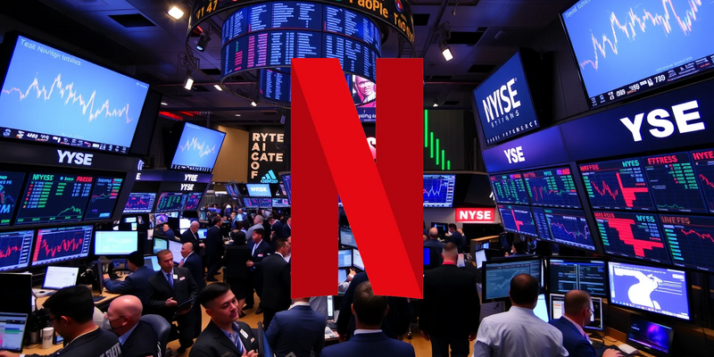 Netflix Shares Under Pressure Amid High-Stakes Acquisition Battle - Foto: über boerse-global.de