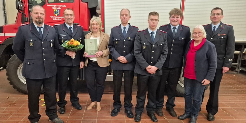 FW Südheide: Jahreshauptversammlung der Feuerwehr Oldendorf - Neues Führungsteam gewählt - Foto: presseportal.de