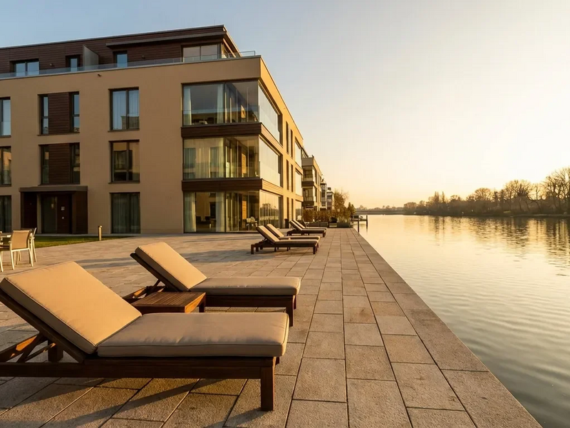 Glorit öffnet Luxus-Residenzen an der Alten Donau - Foto: über boerse-global.de