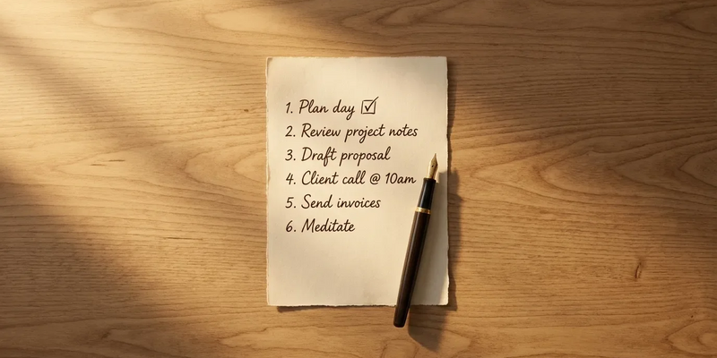 Ivy Lee Methode: Das analoge Comeback gegen KI-Overload - Foto: über boerse-global.de