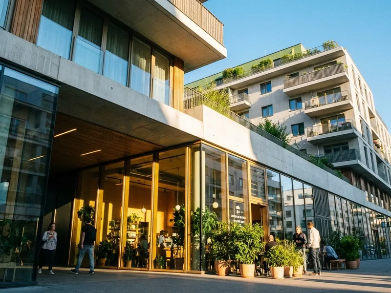 Nordbahnviertel: Erdgeschosse erwachen endlich zum Leben - Foto: über boerse-global.de