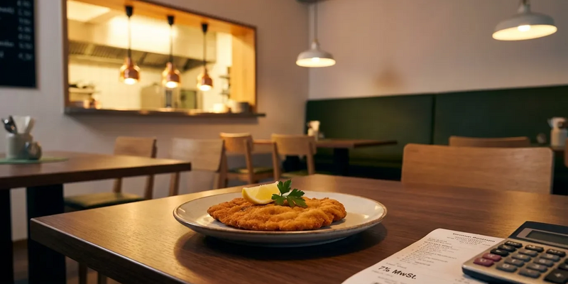 Steuer-Dauerlösung: Gastro zahlt dauerhaft nur 7 Prozent Mehrwertsteuer - Foto: über boerse-global.de