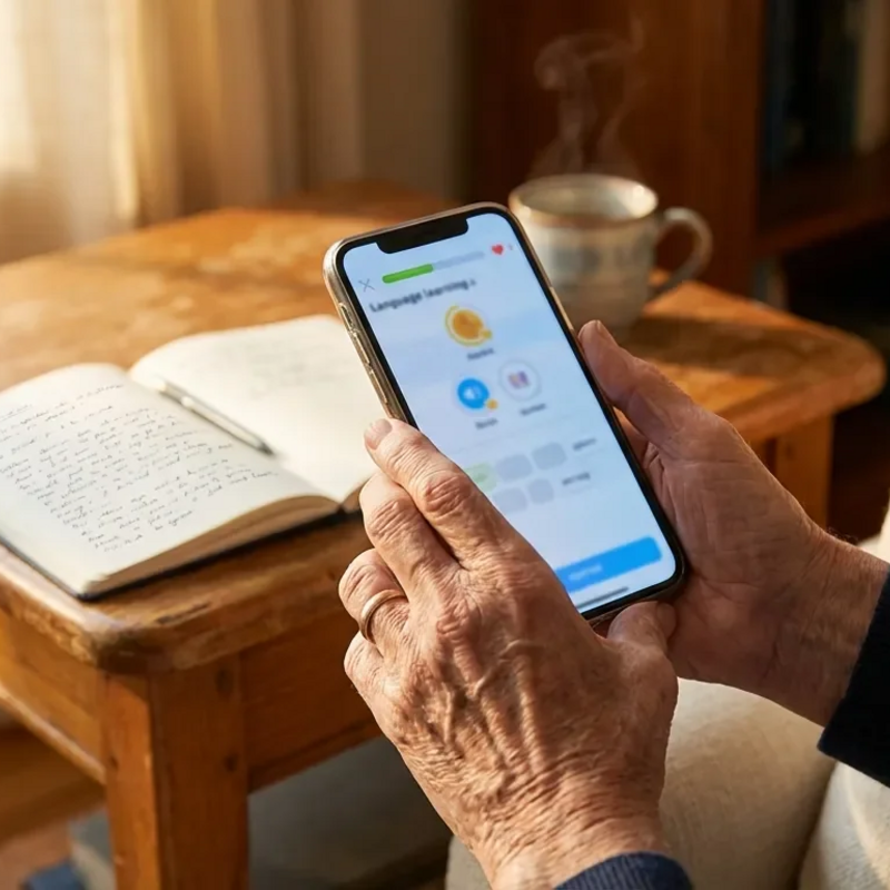 Sprach-Apps erhalten klinischen Beleg als Demenz-Prävention - Foto: über boerse-global.de