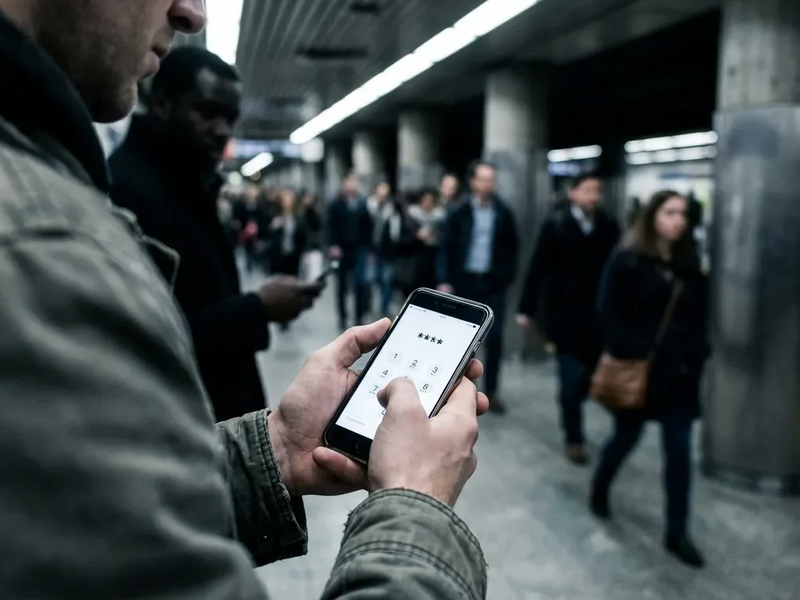 Smartphone-Diebe jagen jetzt Ihre PIN – nicht nur Ihr Gerät - Foto: über boerse-global.de