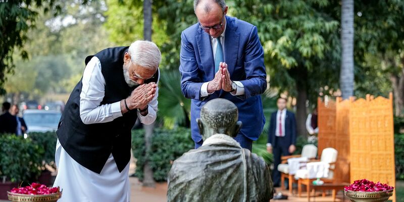 Der Kanzler sieht die Nato in der Pflicht, Grönland zu schützen. - Foto: Kay Nietfeld/dpa