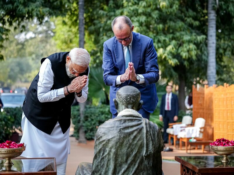 Der Kanzler sieht die Nato in der Pflicht, Grönland zu schützen. - Foto: Kay Nietfeld/dpa