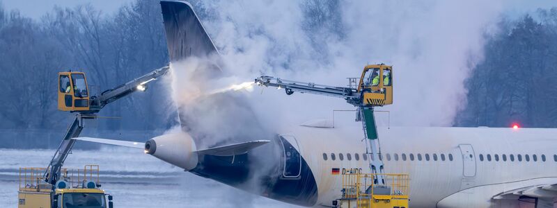 Auch am Flughafen in München fielen einige Flüge aufgrund des Wetters aus. - Foto: Peter Kneffel/dpa
