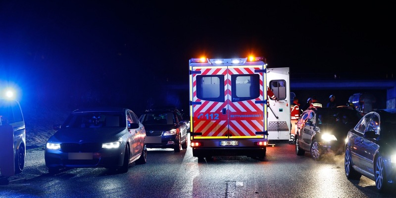 FW-MK: Glatteis führt zu mehreren Verkehrsunfällen auf der Autobahn - Foto: presseportal.de