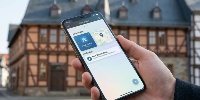 Goslar-App: Die digitale Stadt in der Tasche - Foto: über boerse-global.de