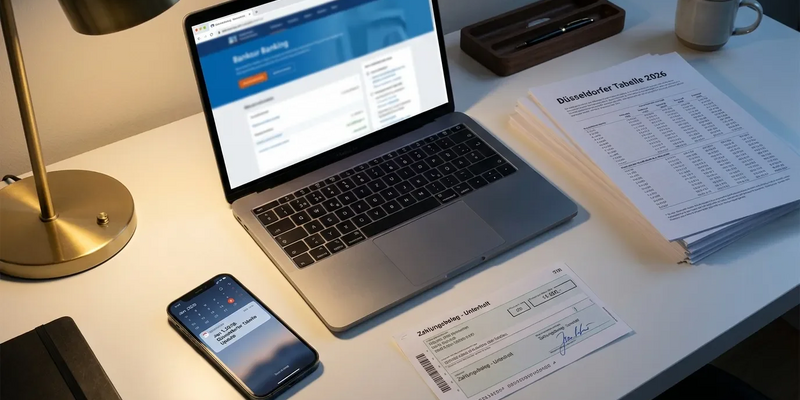 Düsseldorfer Tabelle 2026: Mehr Unterhalt, gleicher Selbstbehalt - Foto: über boerse-global.de