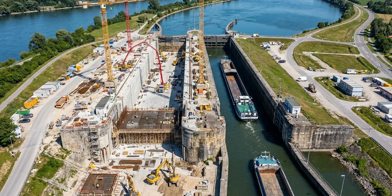 PORR, HABAU und FELBERMAYR sanieren Schleuse Kachlet für 290 Millionen Euro - Foto: über boerse-global.de
