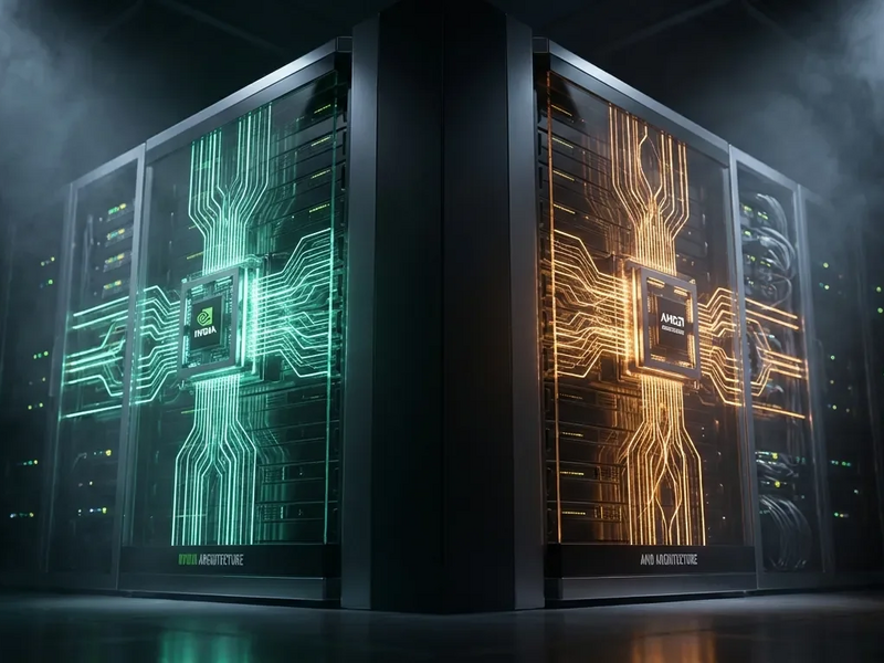 NVIDIA und AMD entfachen KI-Schlacht auf der CES 2026 - Foto: über boerse-global.de