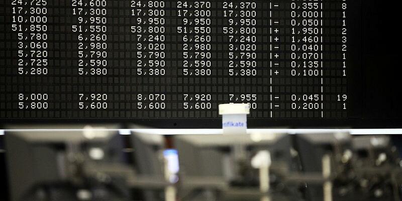 Anzeigetafel in der Frankfurter Börse (Archiv) - Foto: via dts Nachrichtenagentur