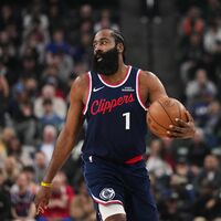 James Harden zog in der NBA-Scorerliste an Shaquille O'Neal vorbei. - Foto: Jae C. Hong/AP/dpa