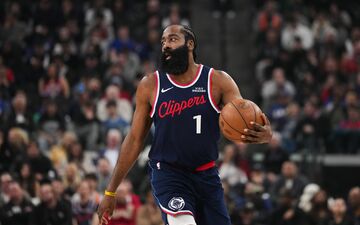 James Harden zog in der NBA-Scorerliste an Shaquille O'Neal vorbei. - Foto: Jae C. Hong/AP/dpa