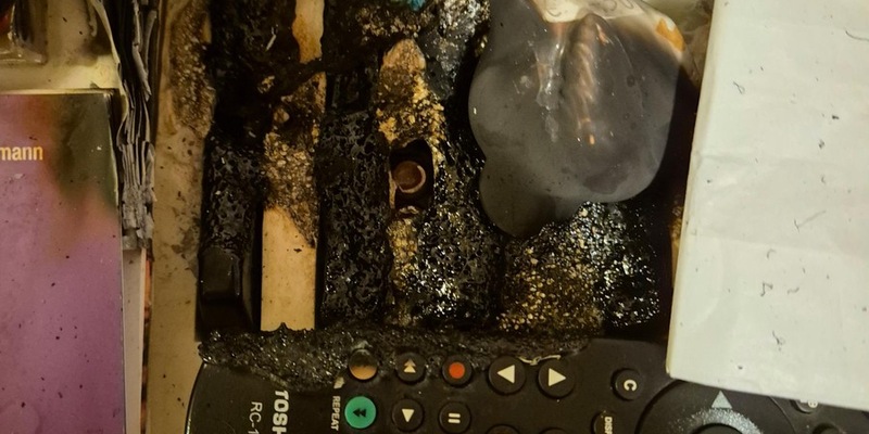 FW Datteln: Kerze löst Brand in Wohnung aus - Foto: presseportal.de