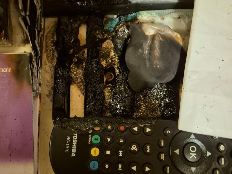 FW Datteln: Kerze löst Brand in Wohnung aus - Foto: presseportal.de