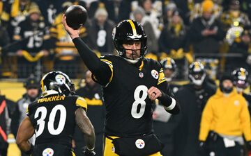 CJ Stroud hatte viele Unsicherheiten - er führte die Texans dennoch zum ersten Auswärtssieg ihrer Playoff-Geschichte. - Foto: Justin Berl/AP/dpa