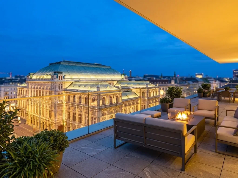 Operngasse-Penthouse: Luxus-Wohnung mit Opernblick zu vermieten - Foto: über boerse-global.de