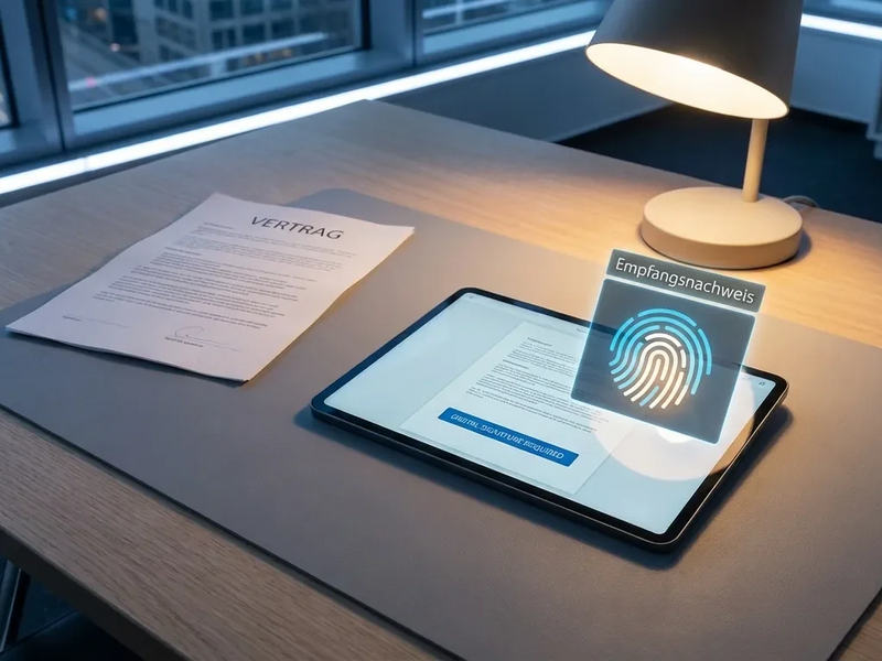Digitaler Arbeitsvertrag: Die unterschätzte Haftungsfalle - Foto: über boerse-global.de