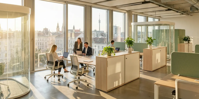 Österreichs Büroimmobilien: Flexibilität wird zum Goldstandard - Foto: über boerse-global.de