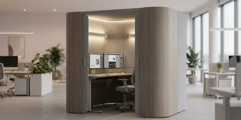 Ambience Workstations: So schützen neue Bürokonzepte vor Lärm - Foto: über boerse-global.de