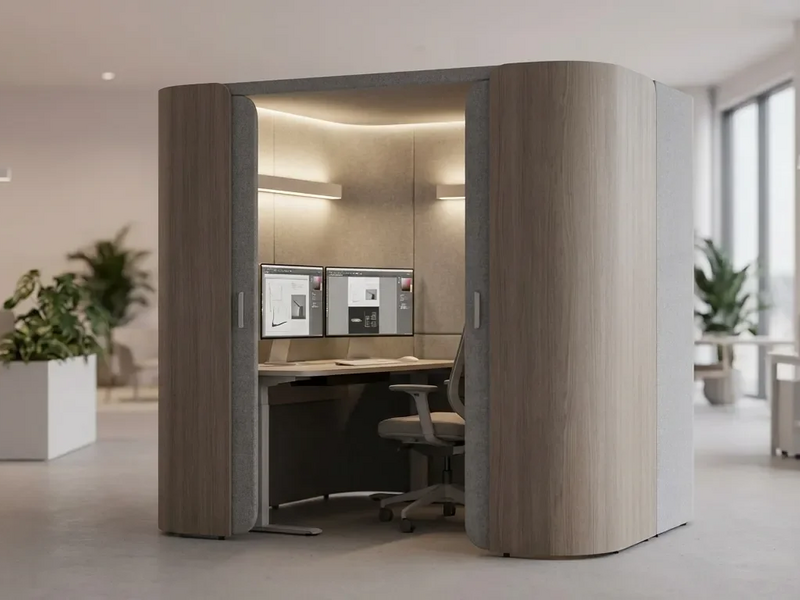 Ambience Workstations: So schützen neue Bürokonzepte vor Lärm - Foto: über boerse-global.de