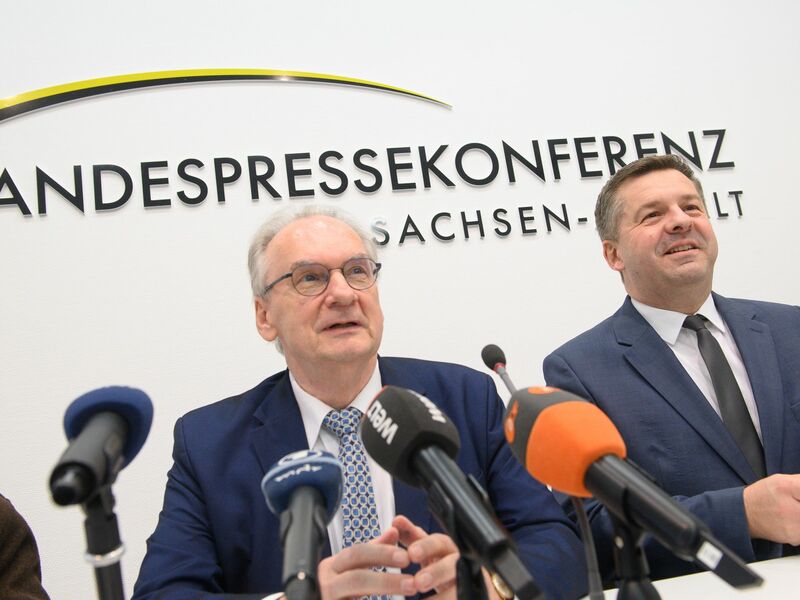 Reiner Haseloff will am 27. Januar als Ministerpräsident zurücktreten. Einen Tag später soll Sven Schulz zum Nachfolger gewählt werden. - Foto: Klaus-Dietmar Gabbert/dpa