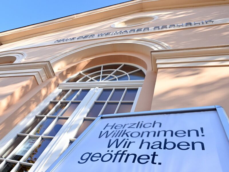 Die New York Times veröffentlichte einen Bericht über das Haus der Weimarer Republik. (Archivfoto) - Foto: Martin Schutt/dpa