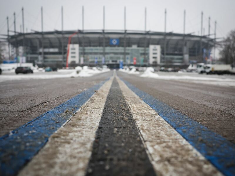 Das Spiel des Hamburger SV gegen Leverkusen fällt aus. - Foto: Christian Charisius/dpa