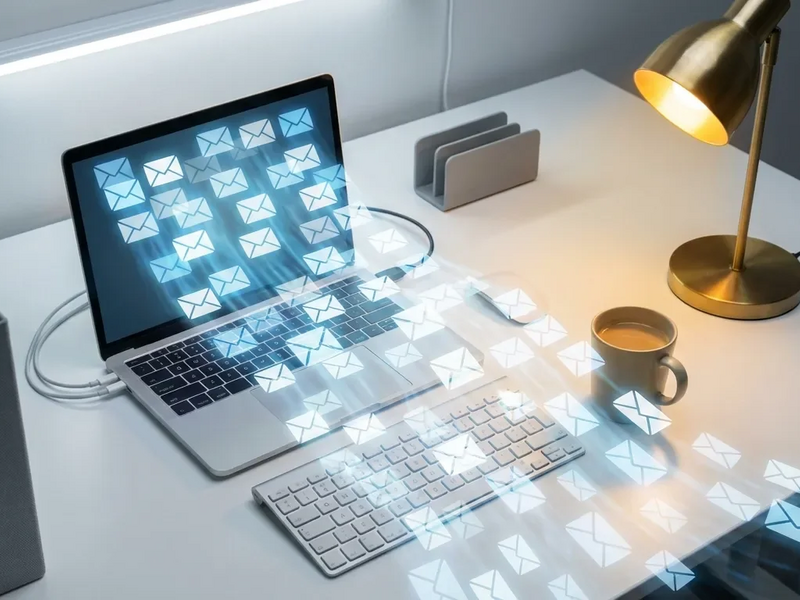 Bitkom-Studie: Deutsche erhalten täglich 53 Geschäfts-E-Mails - Foto: über boerse-global.de