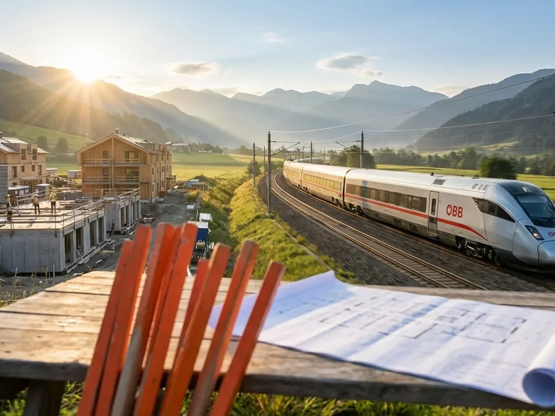 Koralmbahn treibt Kärntner Grundstückspreise in die Höhe - Foto: über boerse-global.de