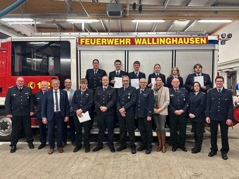 FW-AUR: Jahreshauptversammlung der Feuerwehr Wallinghausen - Foto: presseportal.de