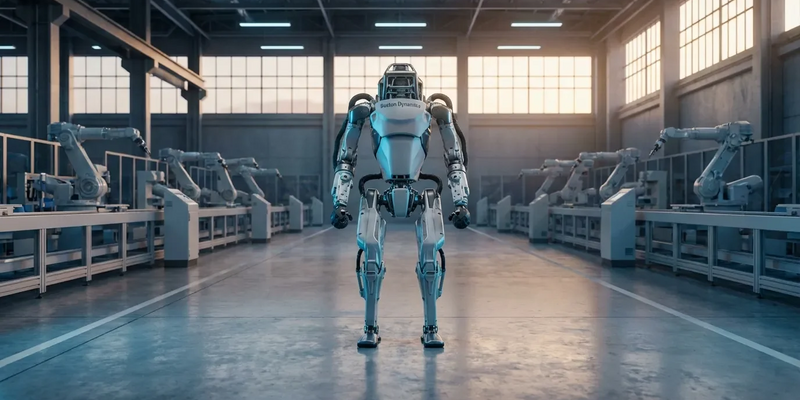 Boston Dynamics startet Serienproduktion des Atlas-Roboters - Foto: über boerse-global.de