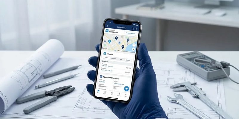 Salesforce Field Service: KI und Karten für die mobile Belegschaft - Foto: über boerse-global.de