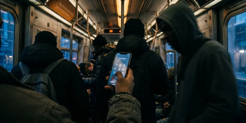 Smartphone-Diebe spähen jetzt PINs über die Schulter aus - Foto: über boerse-global.de