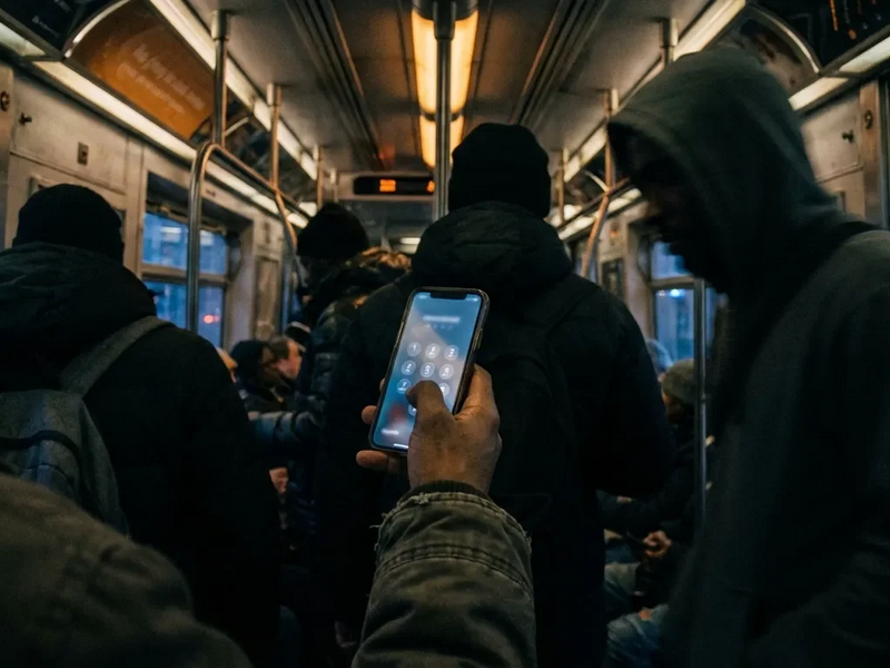 Smartphone-Diebe spähen jetzt PINs über die Schulter aus - Foto: über boerse-global.de